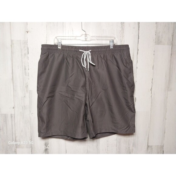 Kirkland Men's XL Gray Swim Short NWT - Picture 1 of 8